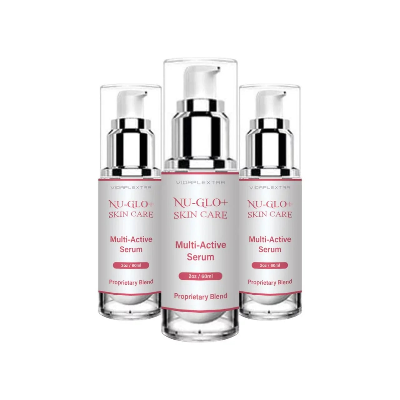 '- Nu-Glo+ Skincare Skincare Pack) (3 Serum Nu-Glo+