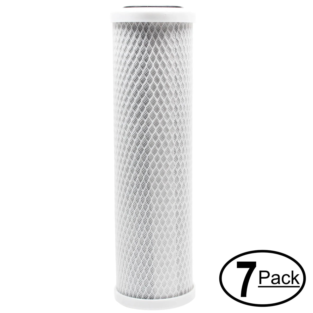 '- Pure Brand Filter Distributors Block H2O Activated Distributors Denali Single Stage for Sink System inch - H2O-UCF-01 Filter Universal Carbon Replacement Under H2O for 7-Pack 10