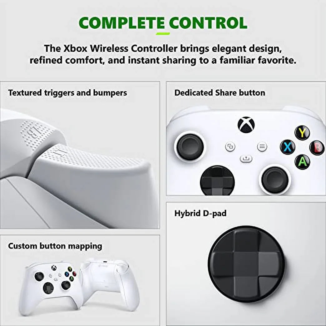(Refurbished) Pre-Owned MICROSOFT GAME WHITE RRS-00001 - CONSOLE SERIES 512GB XBOX S