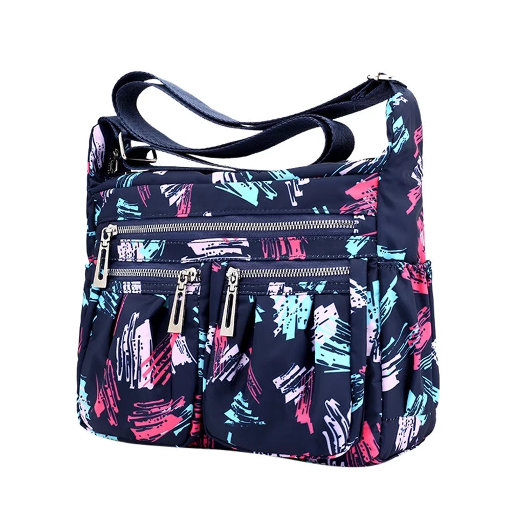Travelambo Fashion Wallet Travel Yaman Waterproof Womens Bag Nylon Capacity Christmas Women Shopping Bags Messenger Handbags Large