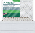 Filters HVAC (6-Pack) Air Pleated Filterbuy 20x25x2 13 Furnace AC MERV