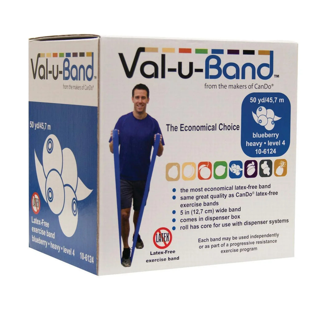 50Yd Band Blue Latex Hvy Free Resistance