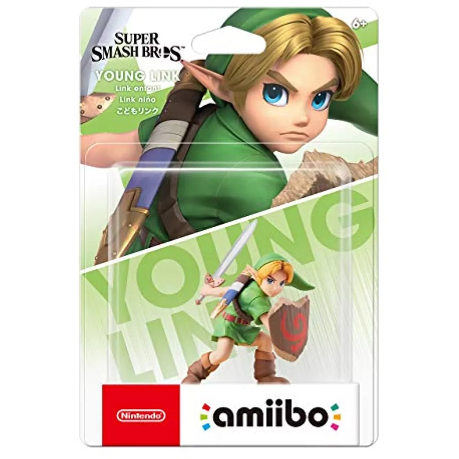 Young Smash Import Amiibo Switch Super Nintendo Series Japan Link Bros