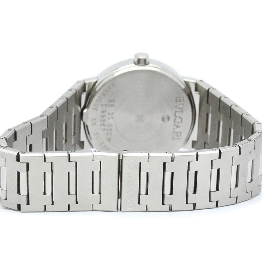 Watch Bvlgari BF565431 Unisex Quartz (Good) Polished BVLGARI BB30SSD Steel Pre-Owned Bvlgari