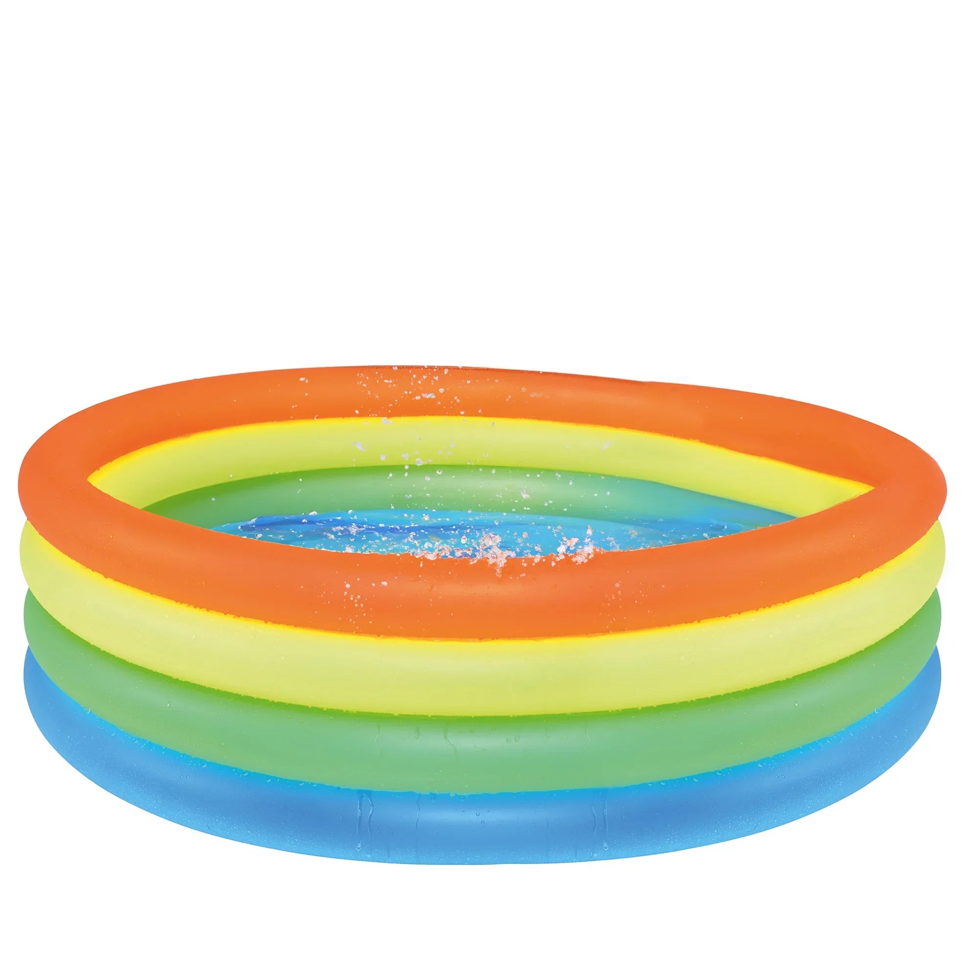 59" Pool Vibrantly Inflatable Colored Pool Swimming Central Children's