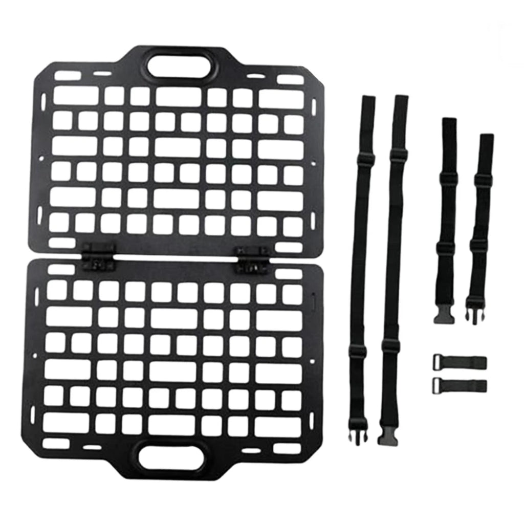 Auto Seatback Organizer Truck Hanging Plate funtasica Modular Seat Seat Car Storage Panel for Parts Panel Back Auto Automotive Molle