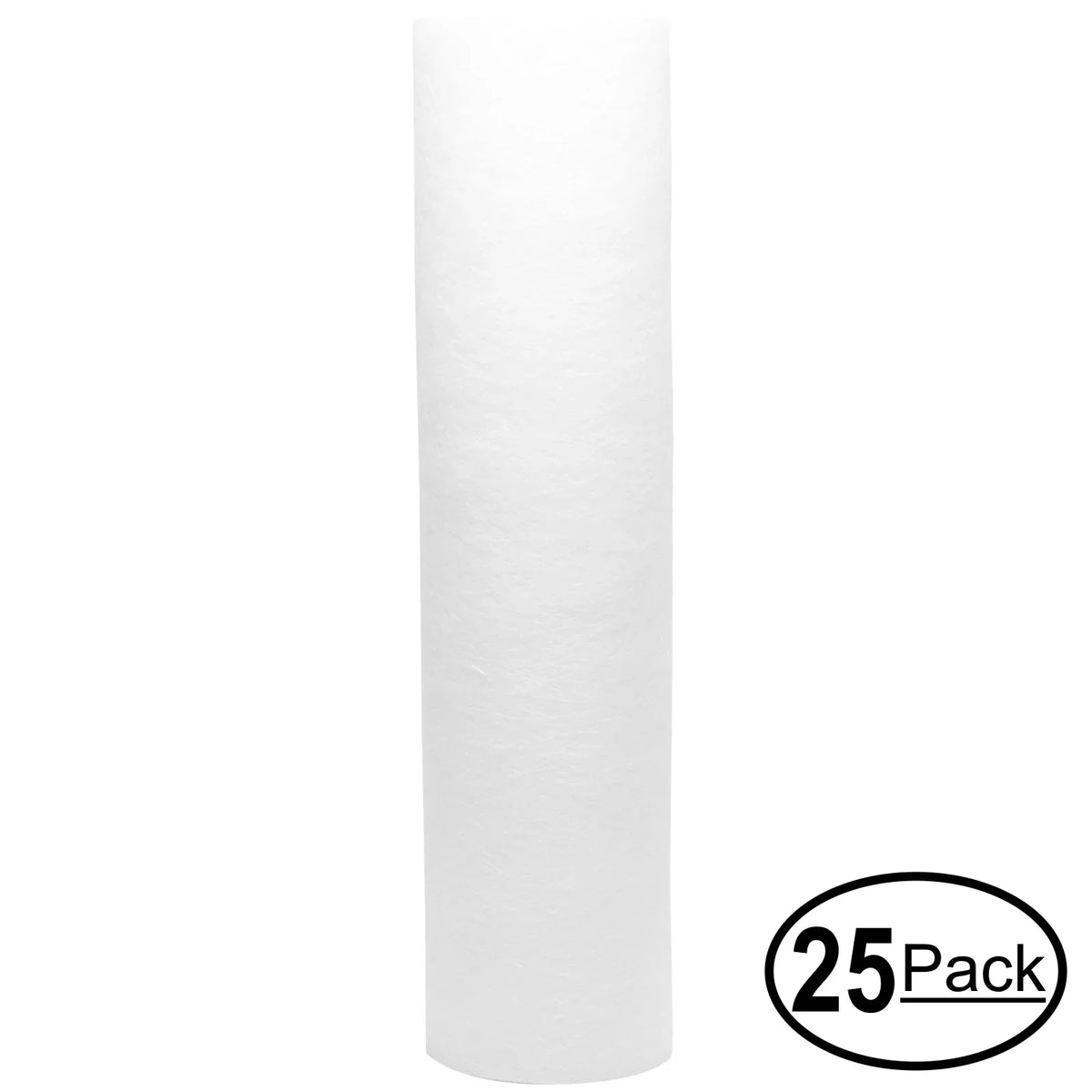 10-inch Sediment Cartridge for Universal Brand REVERSE Filter Replacement WATTS RO-TFM-5SV - - SYSTEM PREMIER FIVE 500032 for STAGE Polypropylene Denali RO-TFM-5SV Pure Watts 25-Pack 5-Micron OSMOSIS