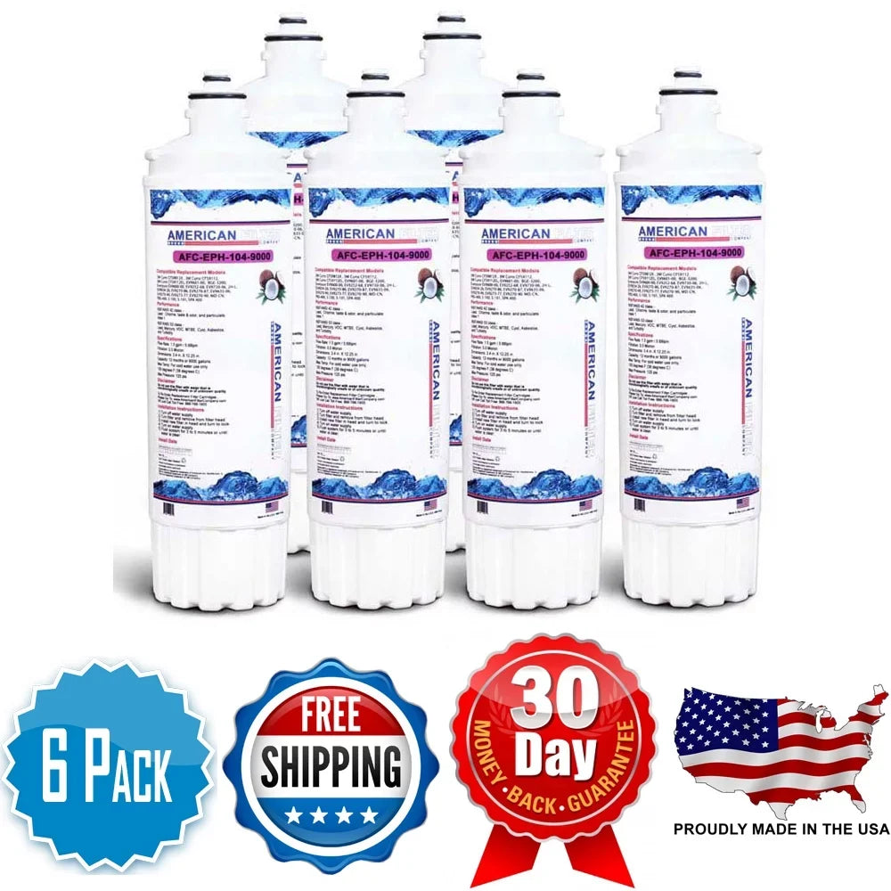Brand , Compatible Water Made - U.S.A. , with 6 Model , Cuno® # Pack CFS9812X AFC-EPH-104-9000 Filters - AFC 3M® in