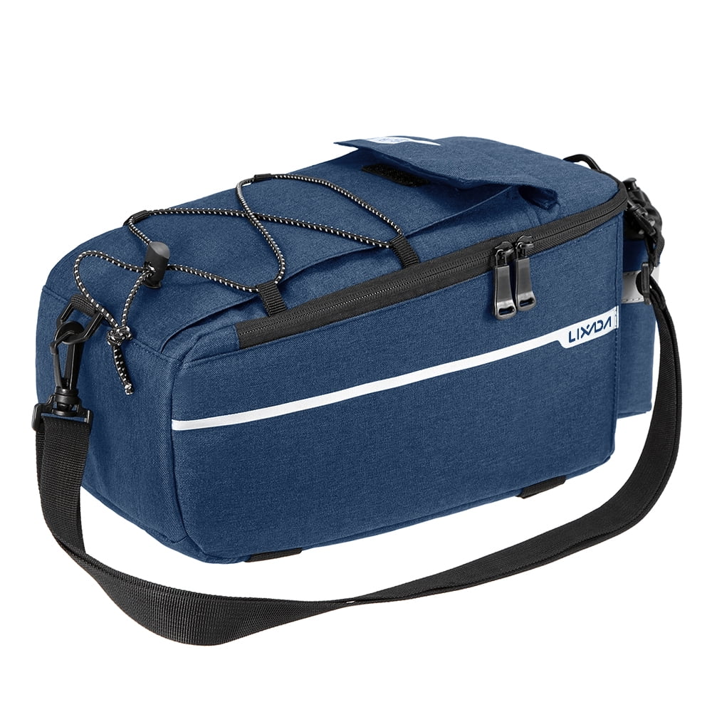 Cycling MTB Storage Bag Insulated Bag Cooler Shoulder Reflective Rack Rear Bag Lixada Bag Trunk Pannier Bike Luggage