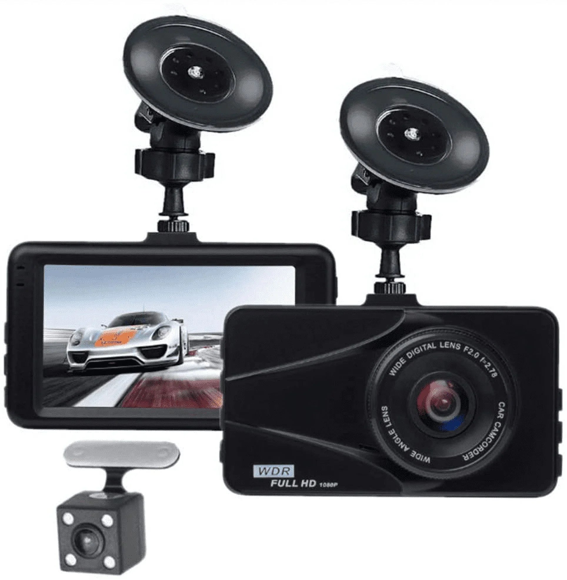 Chevrolet Wide Dual Motion Excellent Images Dash HD Loop WDR, LCD Detection DVR Plus G-Sensor, Screen 170° Travel Angle, Full For 3" Recorder T670 Recording Video Cam