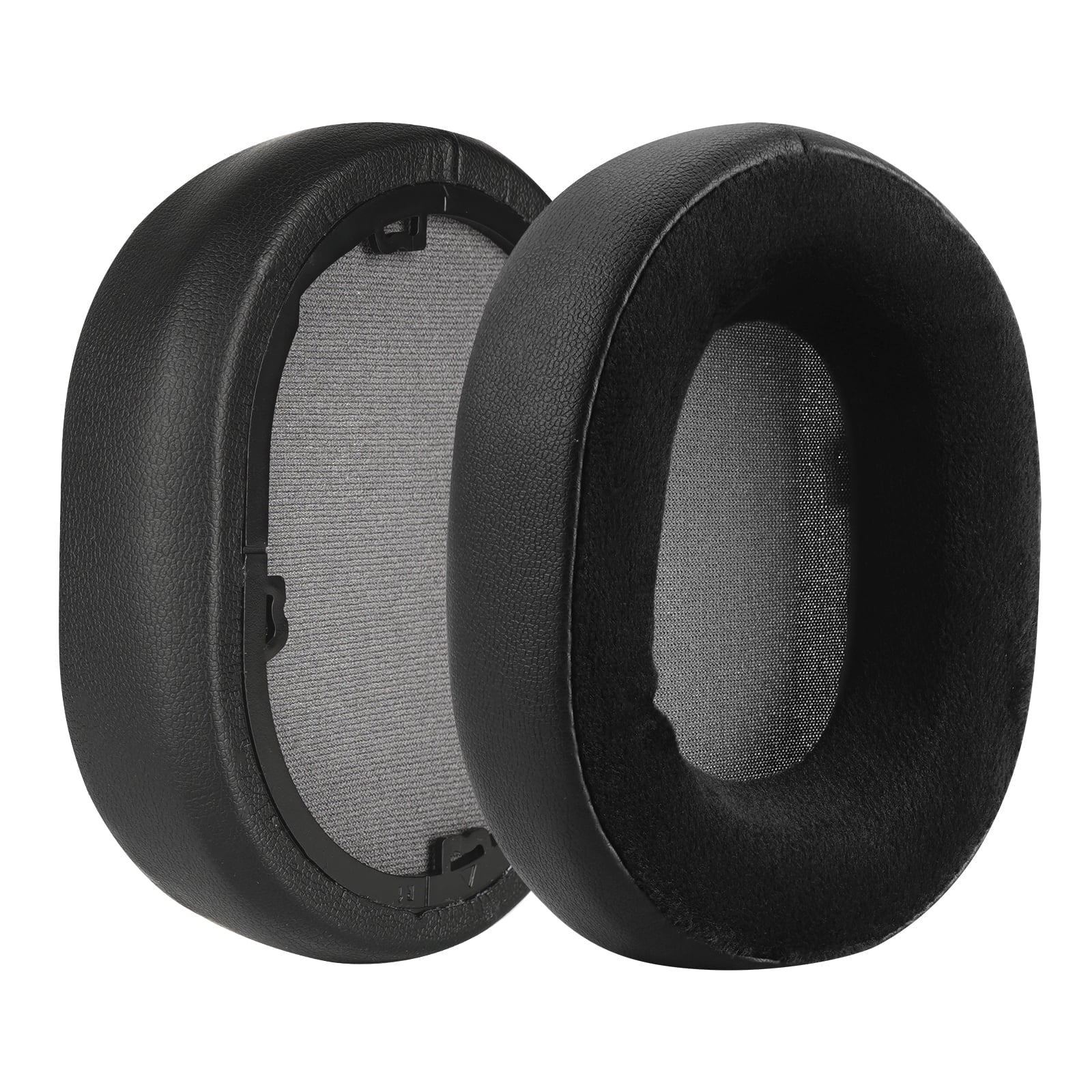Geekria for Ear Velour Ear Pads Earpads, Hybrid (Black) Cushions, Cups Headphones Cover HS55, Parts Ear Replacement Comfort Corsair Repair Headset HS65