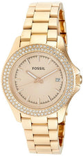 Watch Women's Fossil Traveler Rose Steel Retro Stainless AM4454