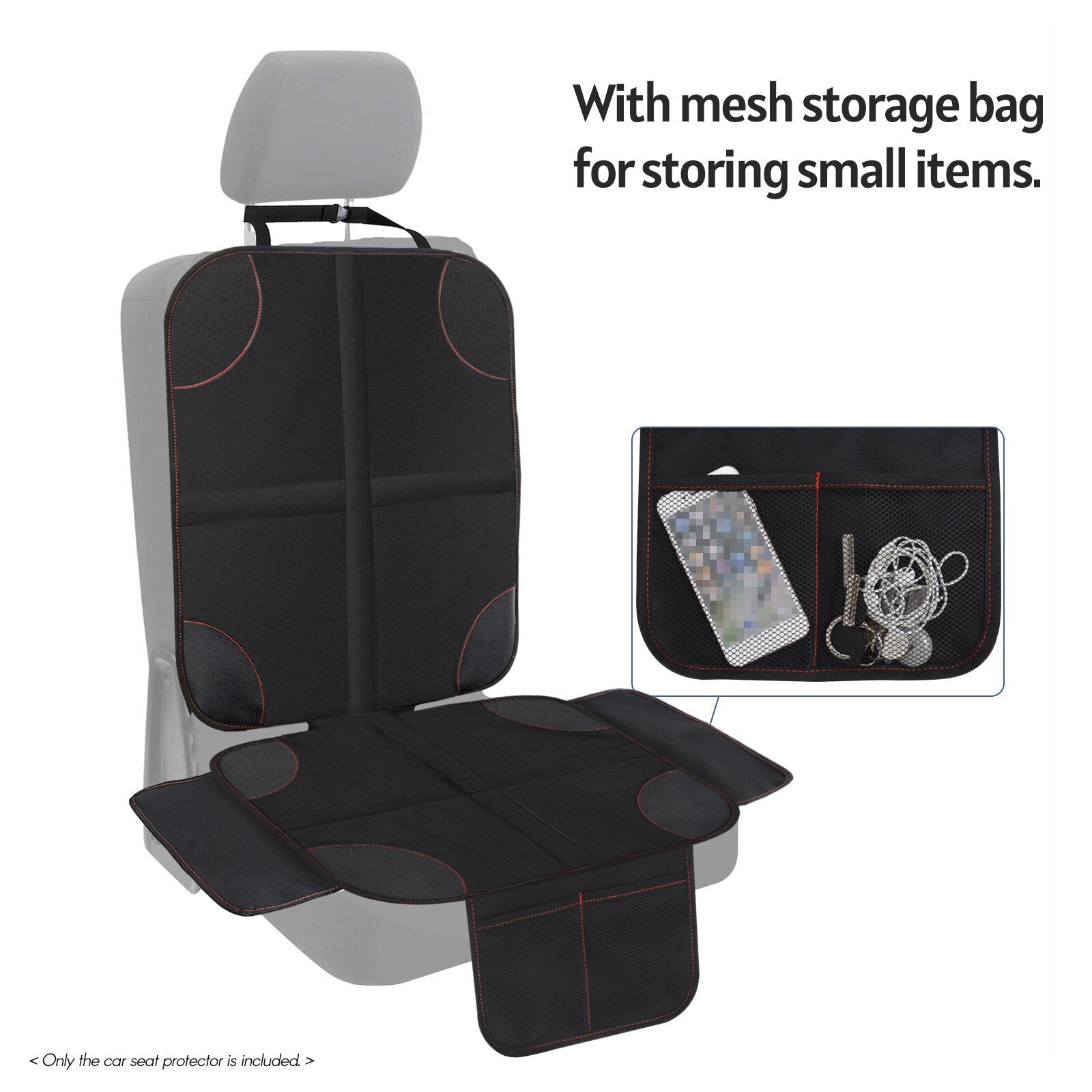 Pocket Mat Slip-Proof with Seat Back Car Seat Wear-Resistant Protector Cover Baby Organizer
