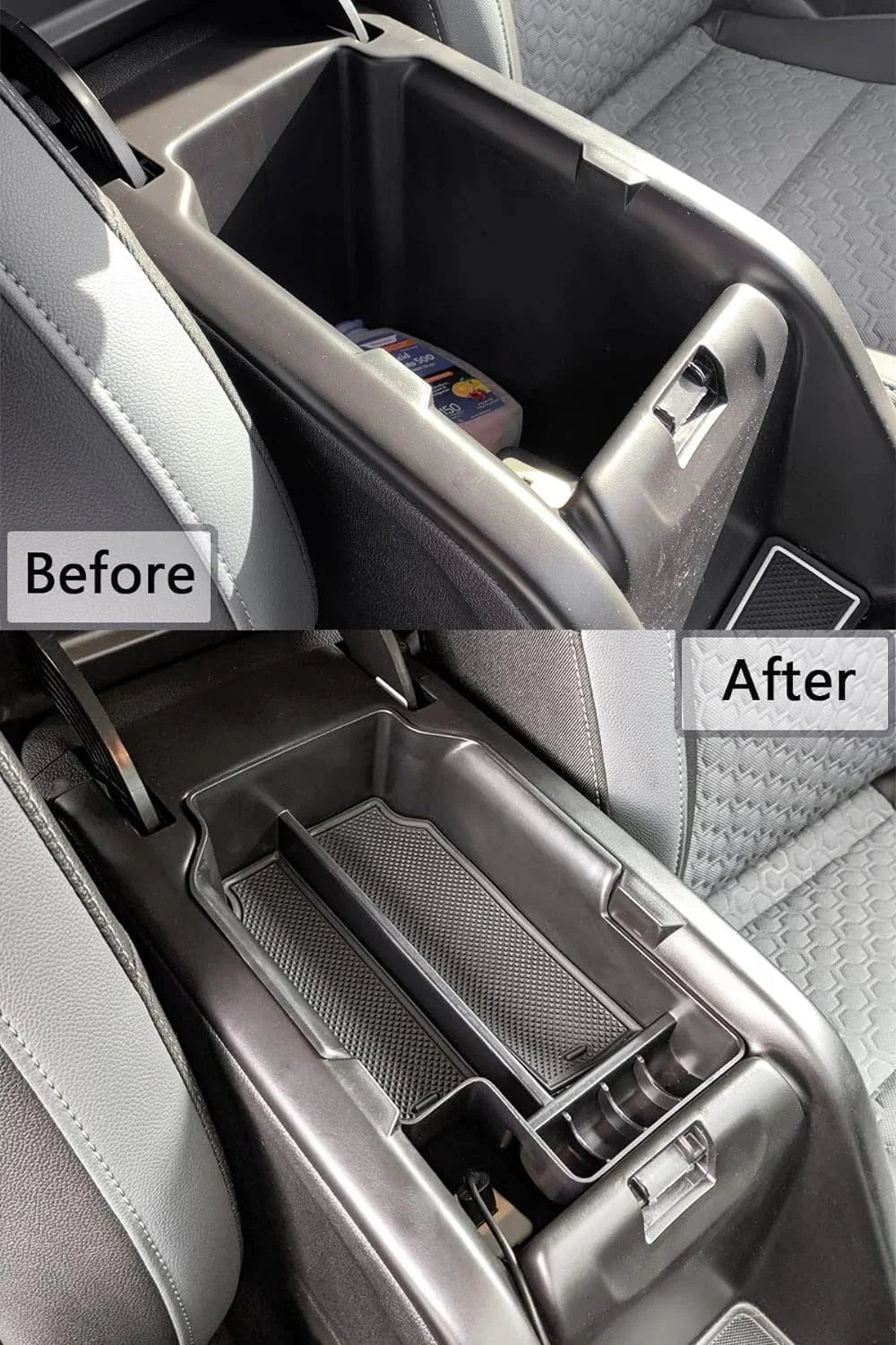 Tray Colorado 2015 EDBETOS Canyon Chevy 2021 Organizer Console 2017 Armrest with 2019 Compatible 2020 2018 2016 Box, Center Secondary GMC 2022 Storage Glove Accessories Black