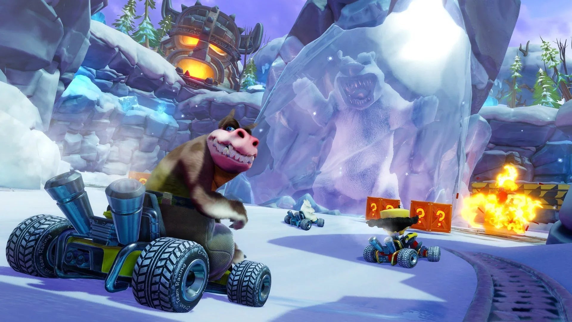 PlayStation Nitro-Fueled, 4 Team Crash Activision, Racing: