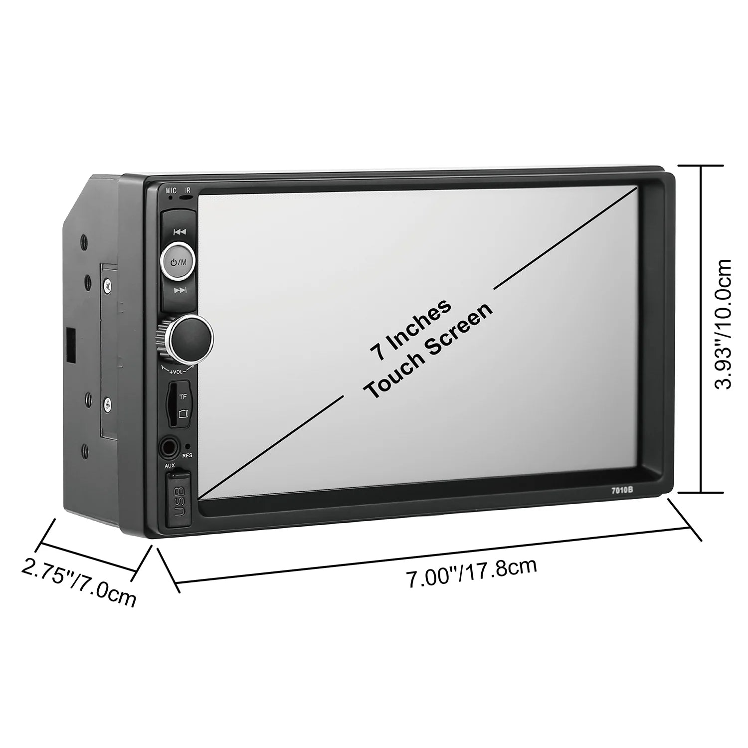 iMounTEK with 7" Input, Car TF FM Player, Camera HD Radio, Screen New Touch MP5 Car Backup Multimedia USB AUX