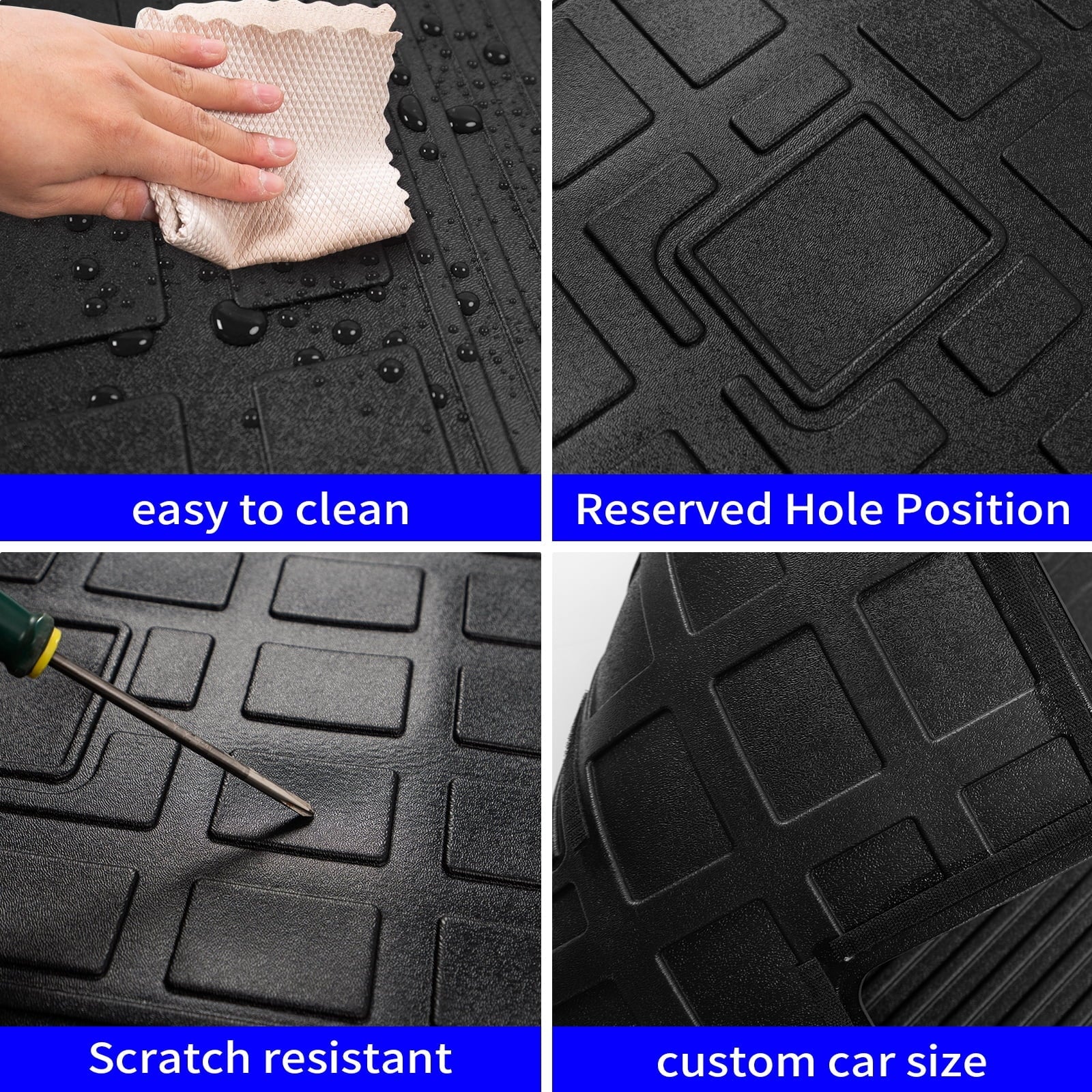 Cherokee 2019-2023 Cargo Accessories 2022 Cover Jeep Trunk Back Mat Protector Seat Cherokee Fit Jeep Liner
