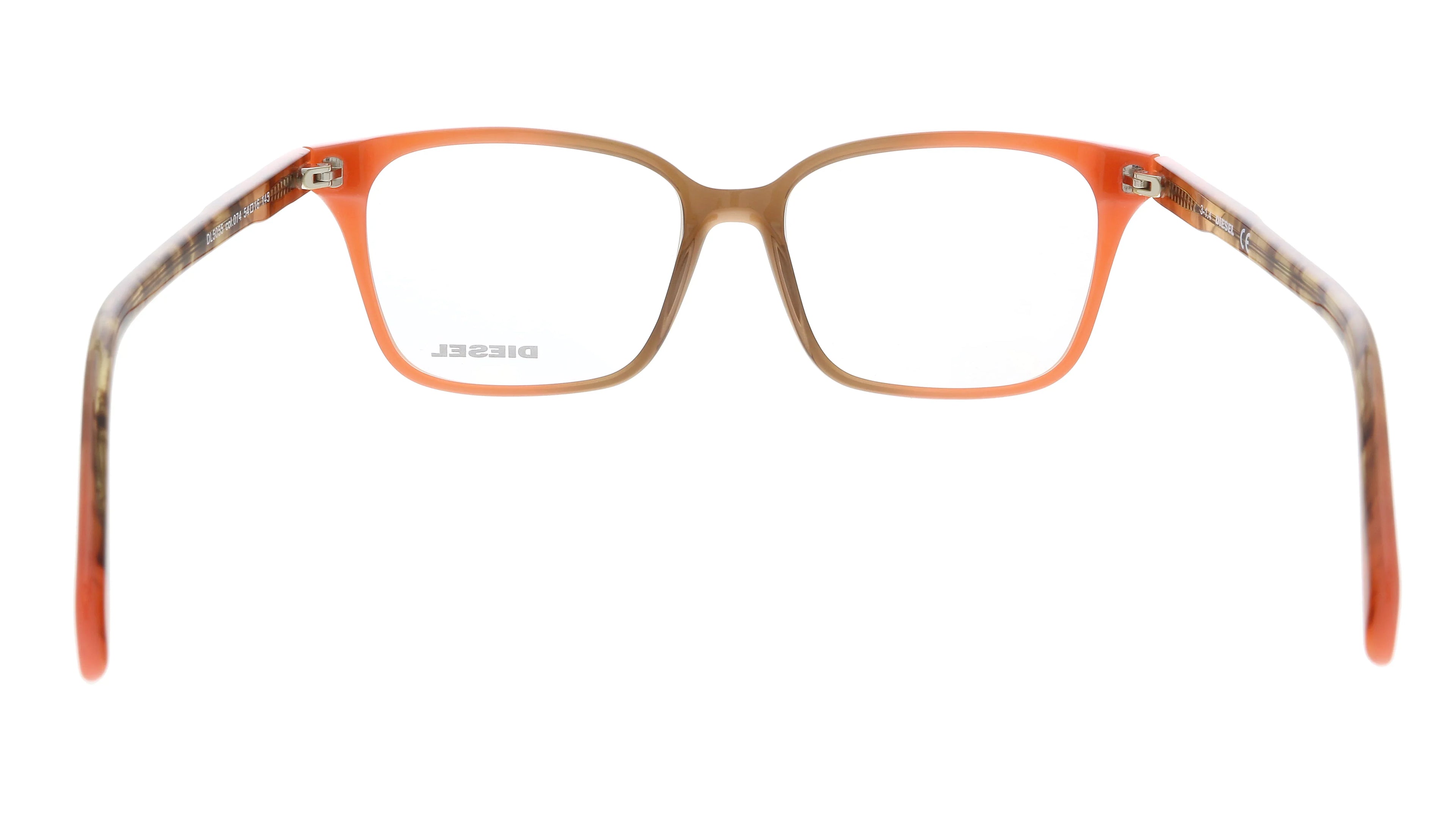 for Modified Optical DL5055 Diesel Red Frames Rectangle womens 074
