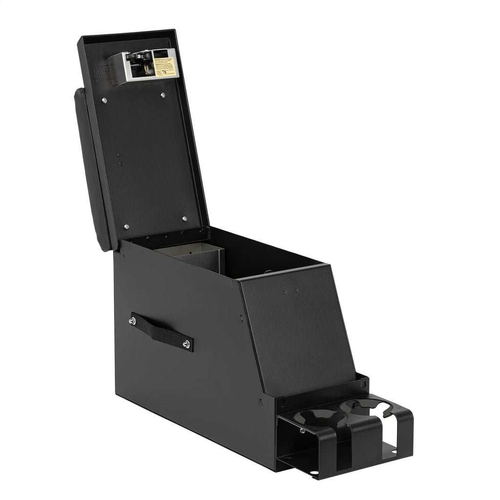 II Series 012-01 Console; Products 8" Black Tuffy Security Wide
