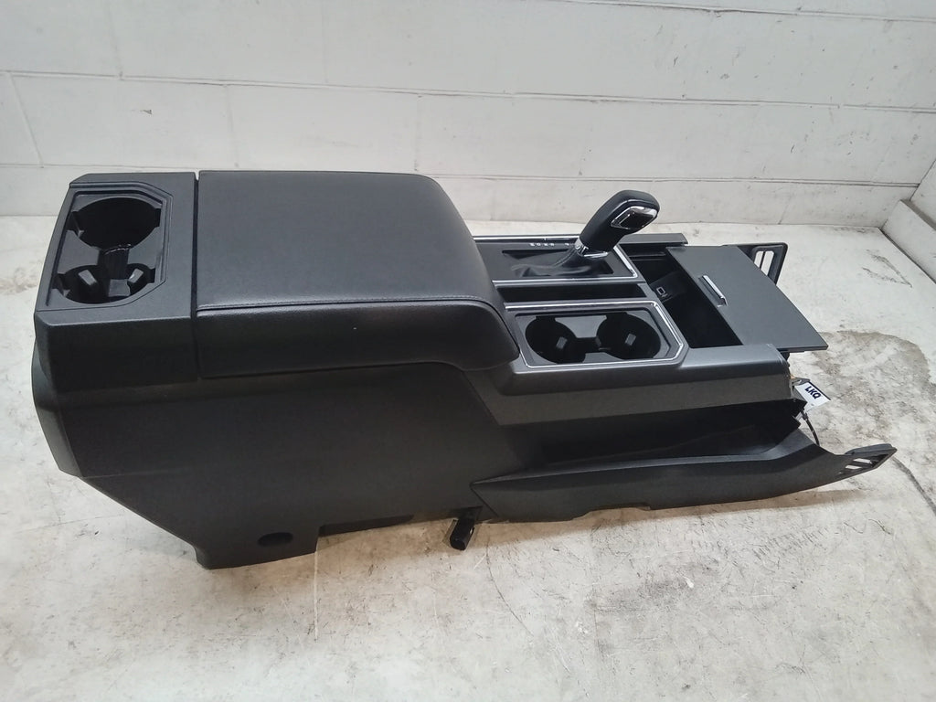 F150 19 Floor 100 Console W/ USB Pre-Owned Shifter OEM Ford Center (Good) Plug