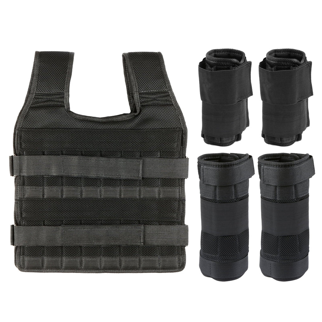 Weight Cloth Weight Weight Leg Loading with Training (Empty) 5kg 15kg/35kg Strength Arm 6kg Vest Max Exercise Weight Tomfoto Adjustable Loading
