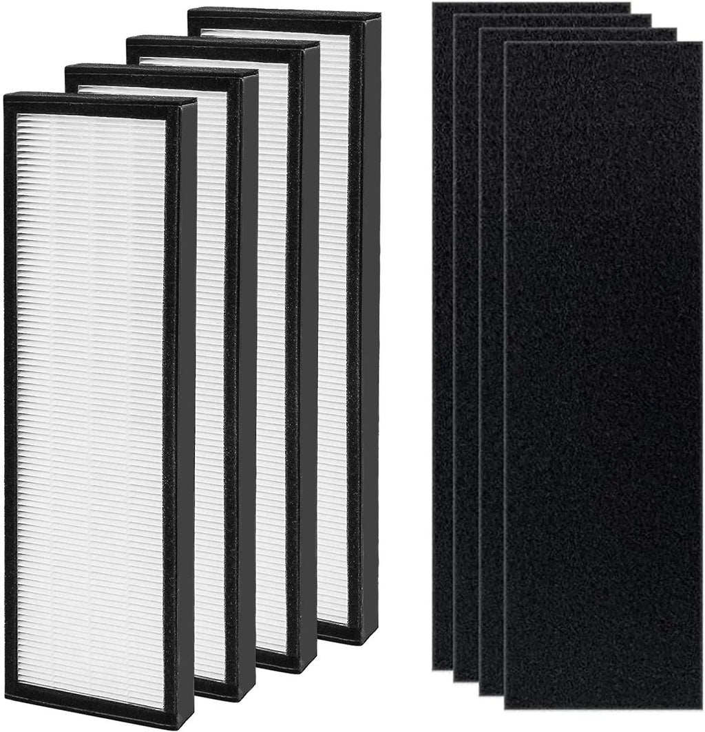 Replacement AC4900CA AC4850PT B HEPA Filters Goodsby GermGuardian BXAP148 for AC4825W Pre 4 Pack AP2200CA AC4300WPT CDAP4500WCA/BCA AC4825 & Filters BlackDecker PureGuardian Purifier AC4820 Air Carbon