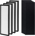 Replacement AC4900CA AC4850PT B HEPA Filters Goodsby GermGuardian BXAP148 for AC4825W Pre 4 Pack AP2200CA AC4300WPT CDAP4500WCA/BCA AC4825 & Filters BlackDecker PureGuardian Purifier AC4820 Air Carbon