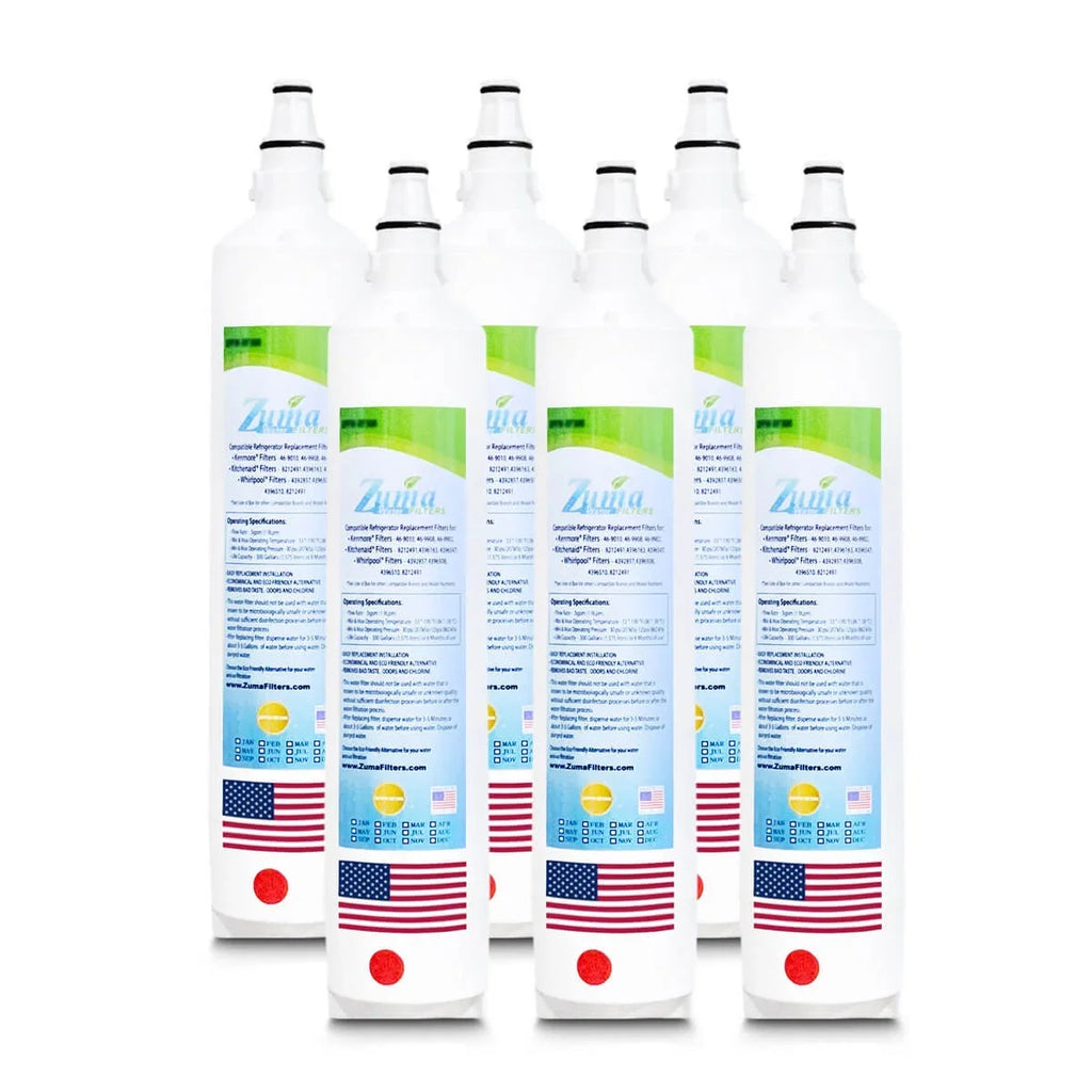 Brand Filters U.S.A. ZUMA , Pack , with in BI48SIDO # Model - - Made 6 Water ZWFZ1-RF750 Compatible , Subzero®