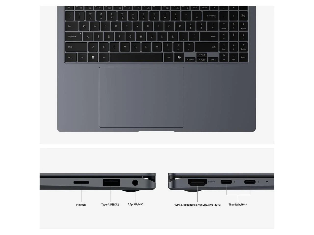 7 - Notebook SSD GB NP964XGL-XG1US 1 155H TB Ultra - 16" Ultra 3K - Galaxy - Intel Intel Platform Book4 32 -  Gray Touchscreen Core - Moonstone Evo