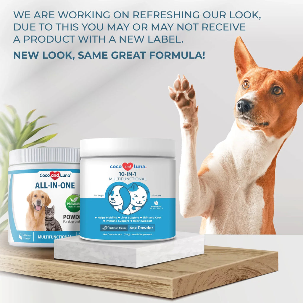 Dogs for 4oz 1 and in Powder Cats and Luna 10 - (120g) Coco Multivitamin