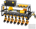 3 Holders with Drill Power 7 Organizer, Rack Layers Wall Storage SPECSTAR Mount Tool