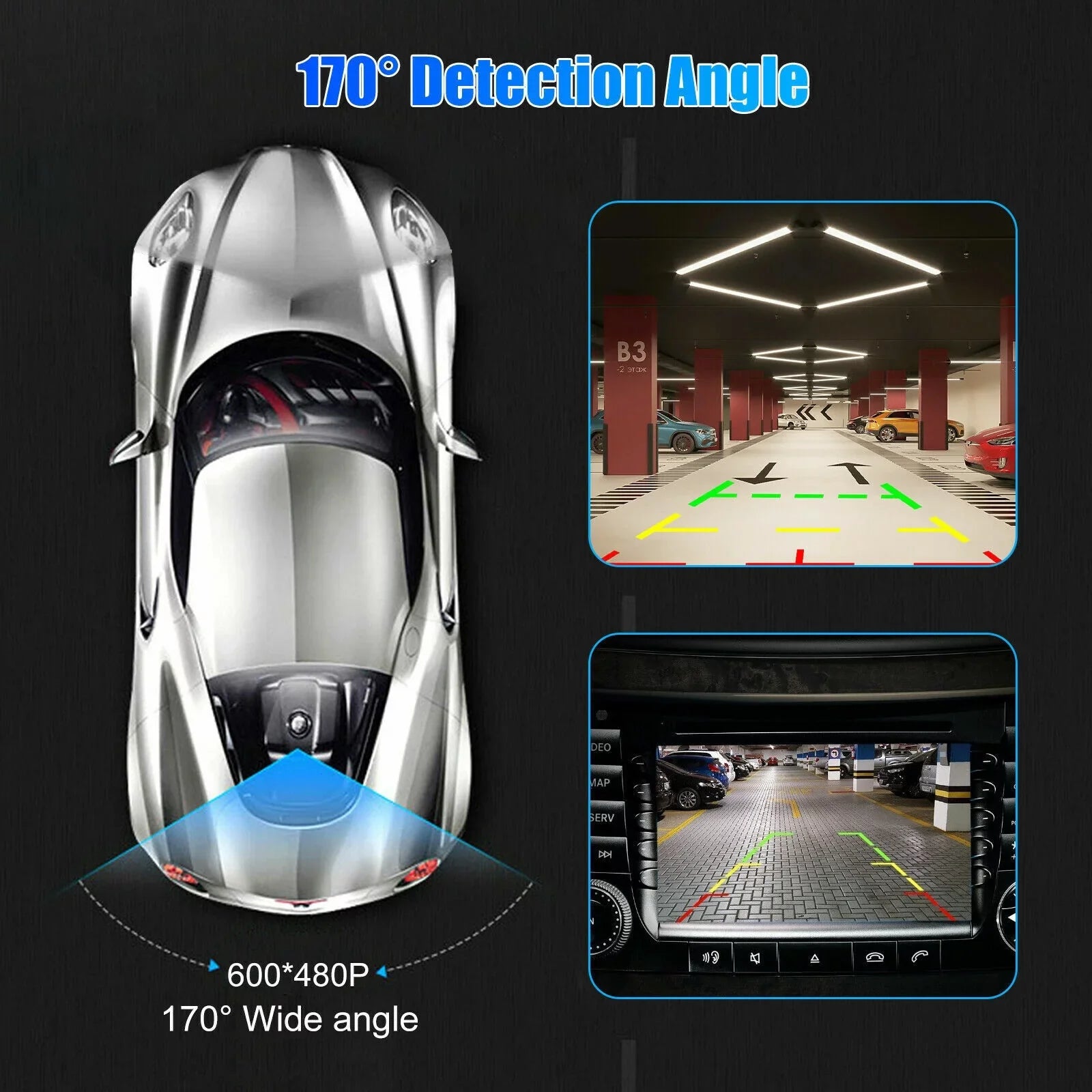 US For 2014 Rear 2013 Safety 2012 View Up BL3Z19G490B Camera F-150 Camera Back Ford