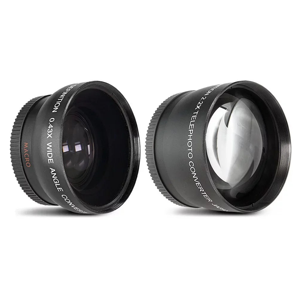 VR Lens D5300/D5600 Nikon II 18-55mm with DSLR || Camera & Supreme 55-200mm Bundle