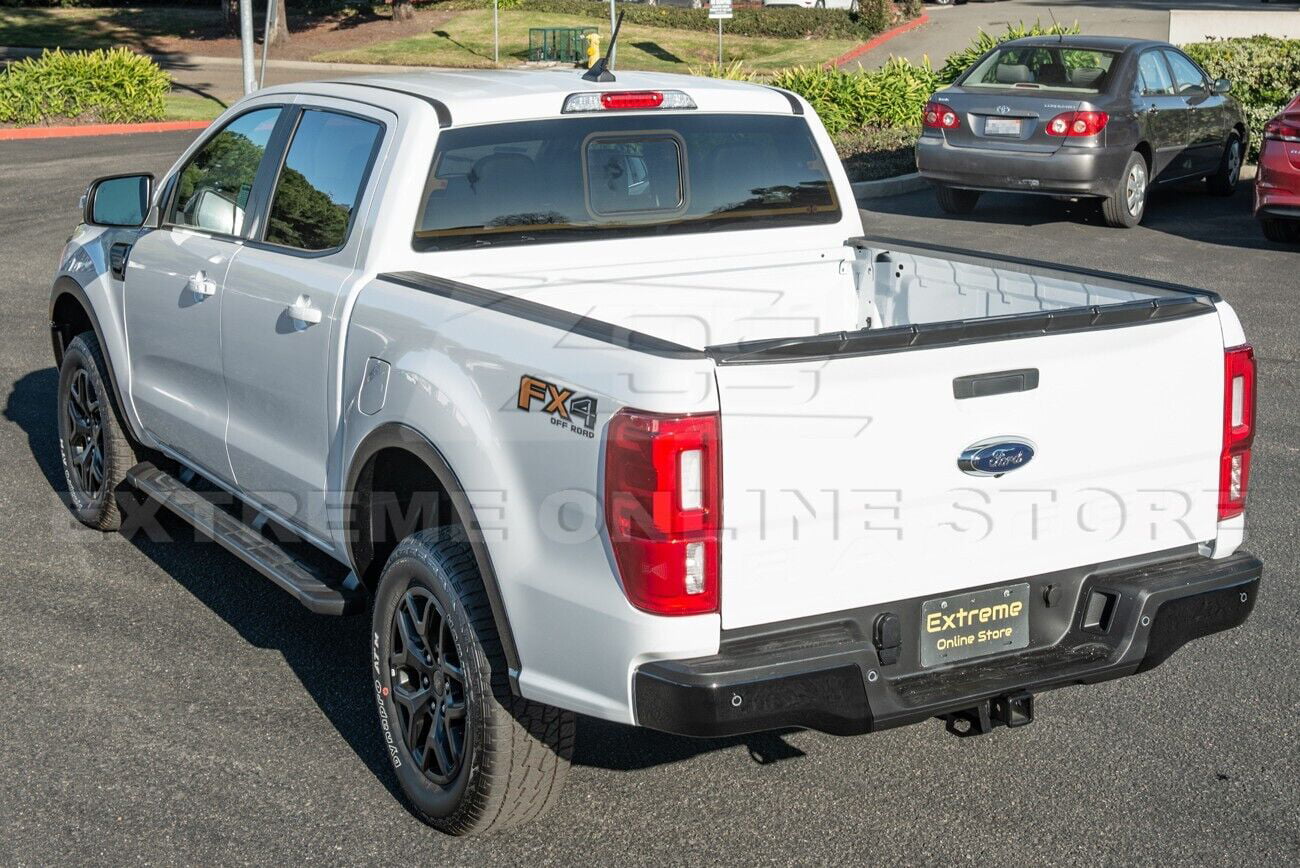 ABS Lid Plastic ALL | Models Replacement Ranger Rear BLACK Wing 2019-Present Street Series MATTE - Tailgate For Ford Trunk Spoiler