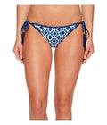 Bottom, BLUE US Large/14 Reversible PLUNGE Swim Bikini Shibori Tommy Bahama