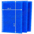 RAYAIR Pads Cleaner Filter with BLUE Guard Replacement SUPPLY Pack) Compatible Air MicroPower (3 22x22
