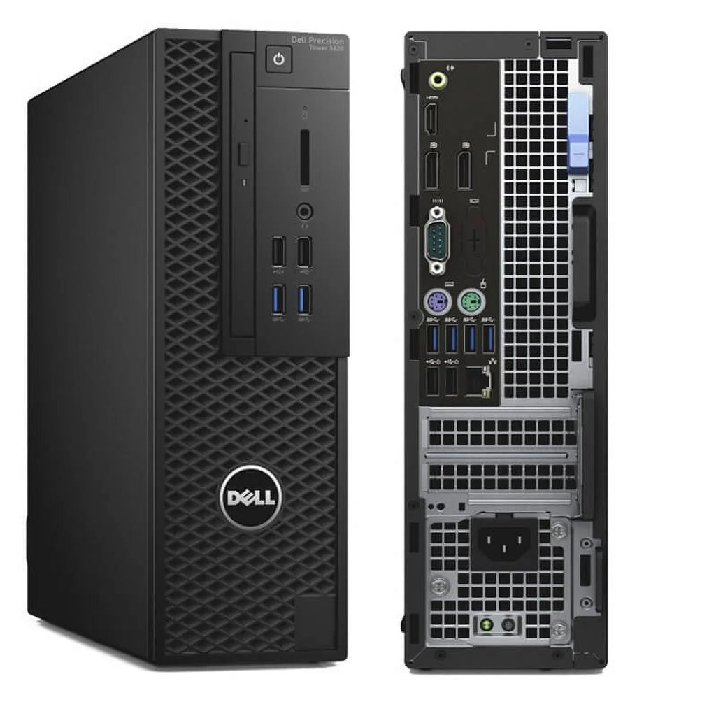 1TB Tower DELL Win NVMe Precision 3.2Ghz i5-6500 16GB 4C 10 pre-owned 3420 2TB Workstation