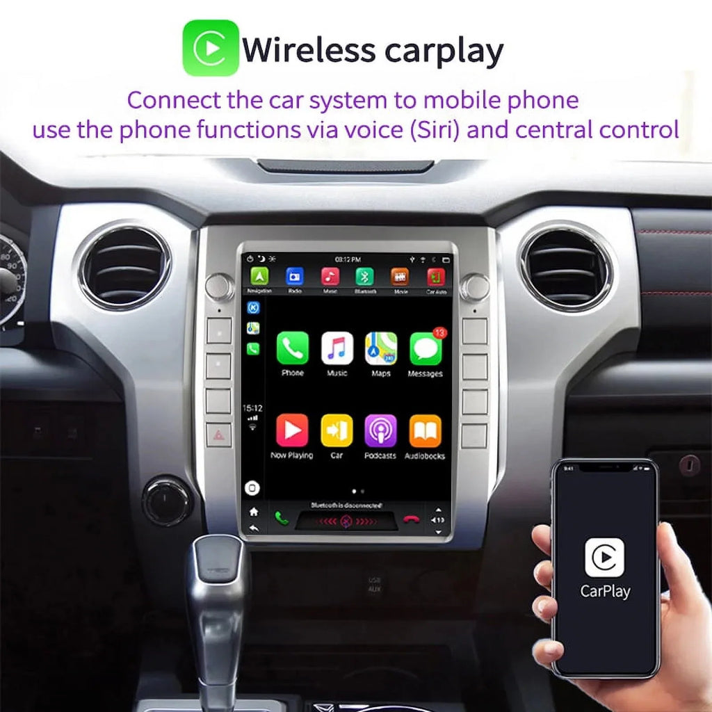 4GB+64GB Head , Auto Toyota For Carplay Car Tundra , Android Player Built-in Inch 2014-2020 12.1 Multimedia Stereo Radio Android Car Unit