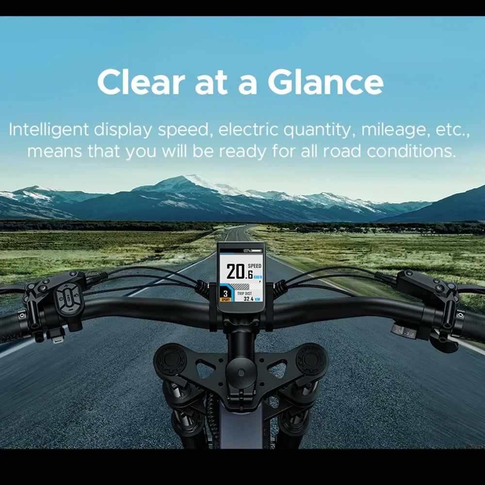 Bike,19.2ah Bike Maximum Fat Maximum 8 Snow All-terrain E-bike Tire 31mph E-bike Speed 1000w ENGWE 48v Tire Speed Electric 8 Bike Speed