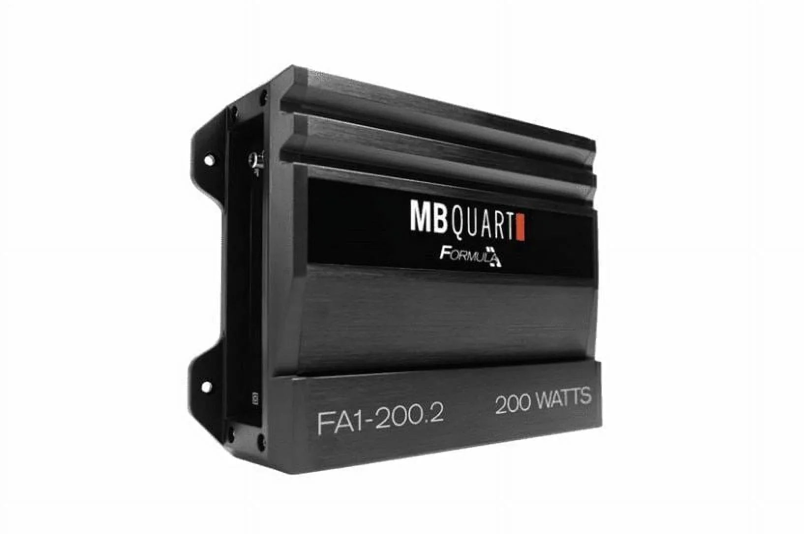 2 FORMULA Car FA1-200.2 Watt Amplifier Bundle Amplifier Channel Audio MB 200 Quart