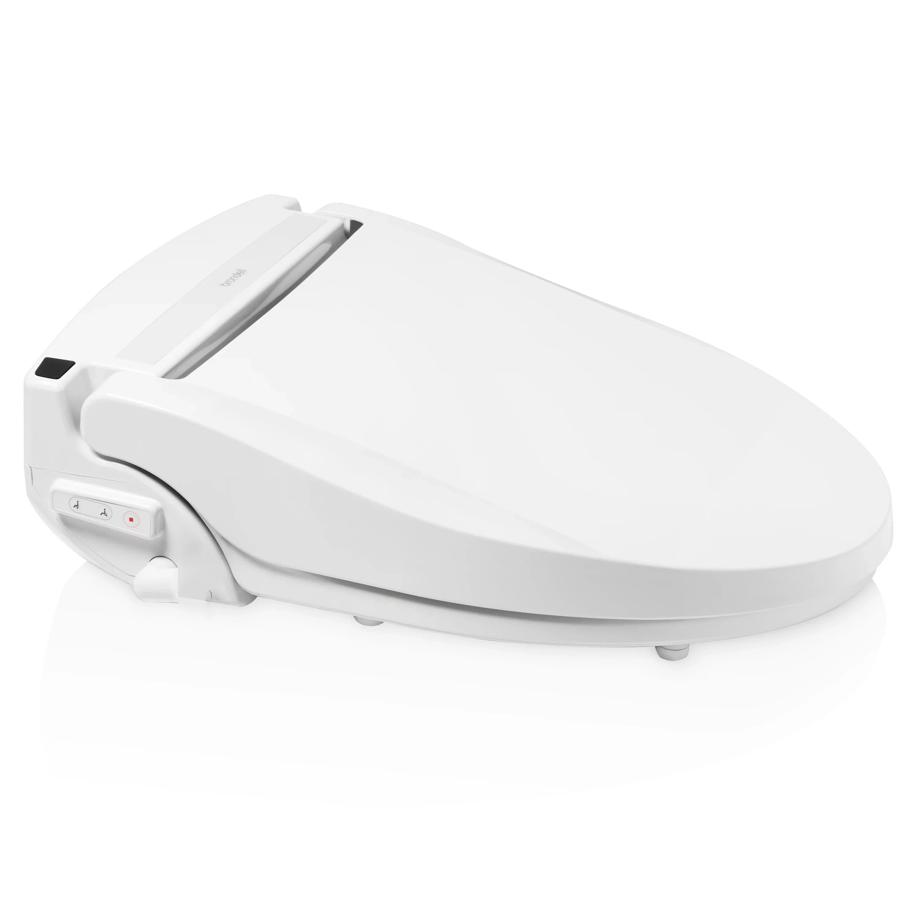Bron EM617 Remote Swash White Round Toilet Bidet with Advanced Seat Control,
