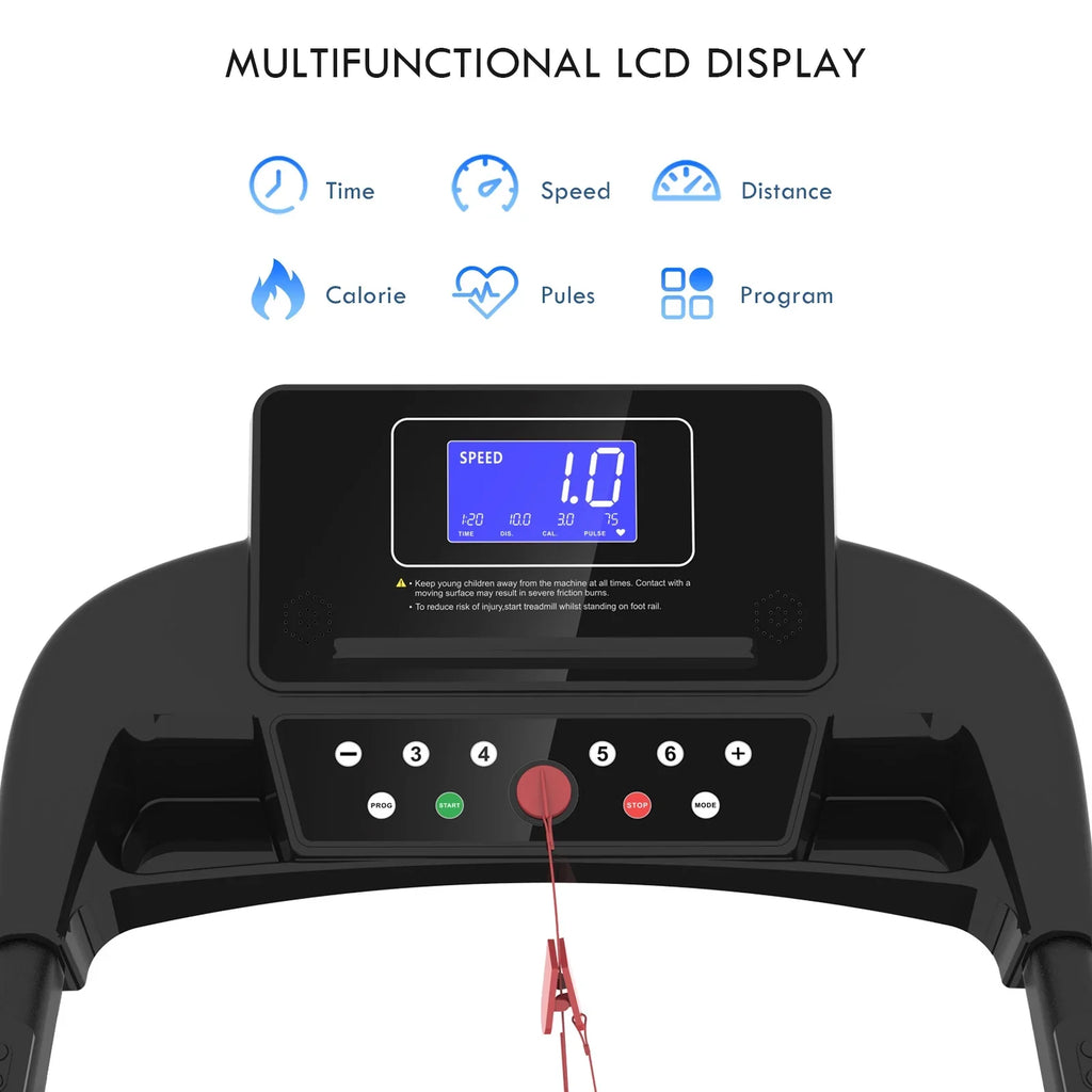 Treadmill Bluetooth Folding Speaker Walking with Beautifully Treadmills Home & Treadmill, Under Sturdy Designed 300LBS Installation-Free Pad, for Durable FLIMDER Capacity, Desk