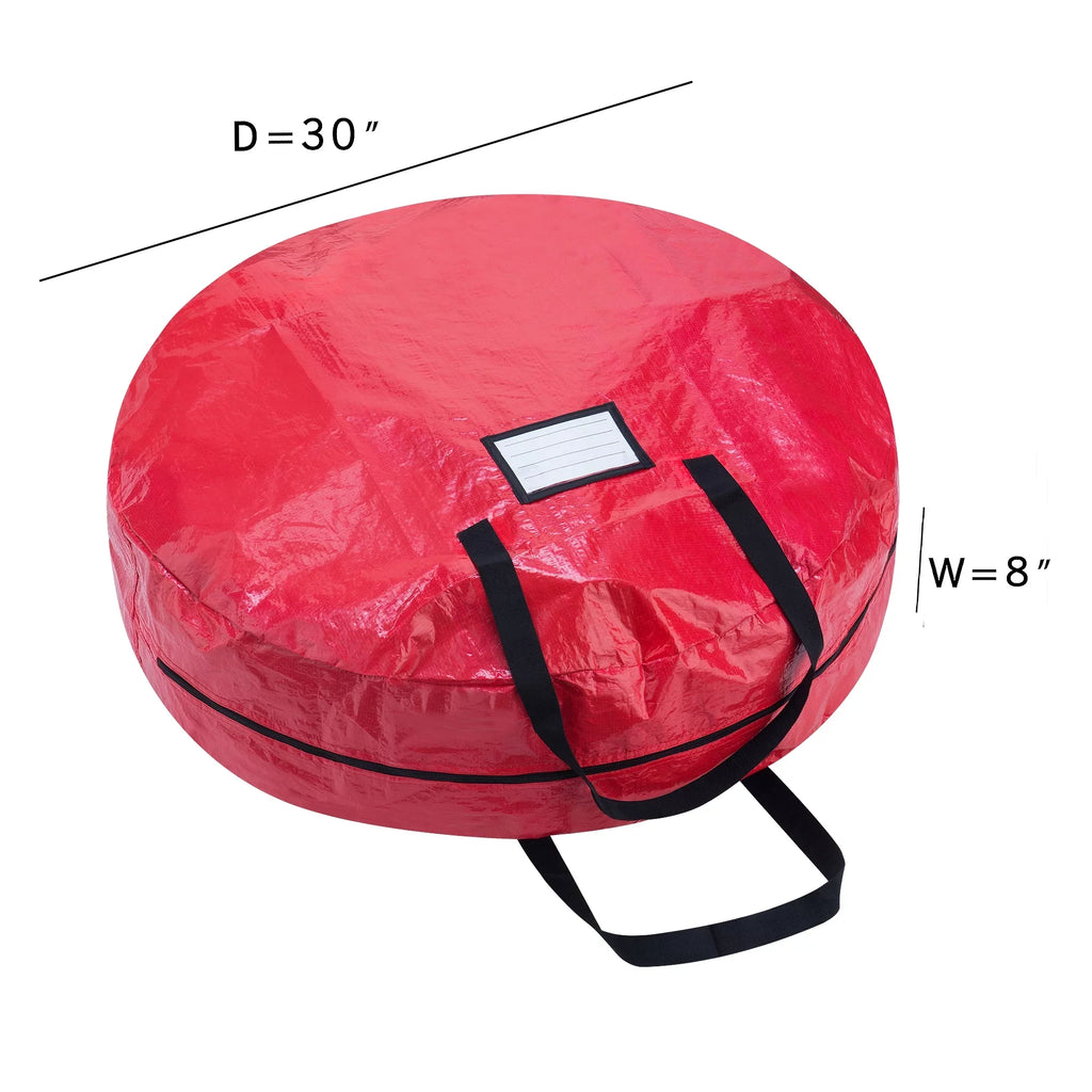 Tree Storage Tree, Combo-Red, Stor Wreath Wreath & Elf 30" 9ft Bag