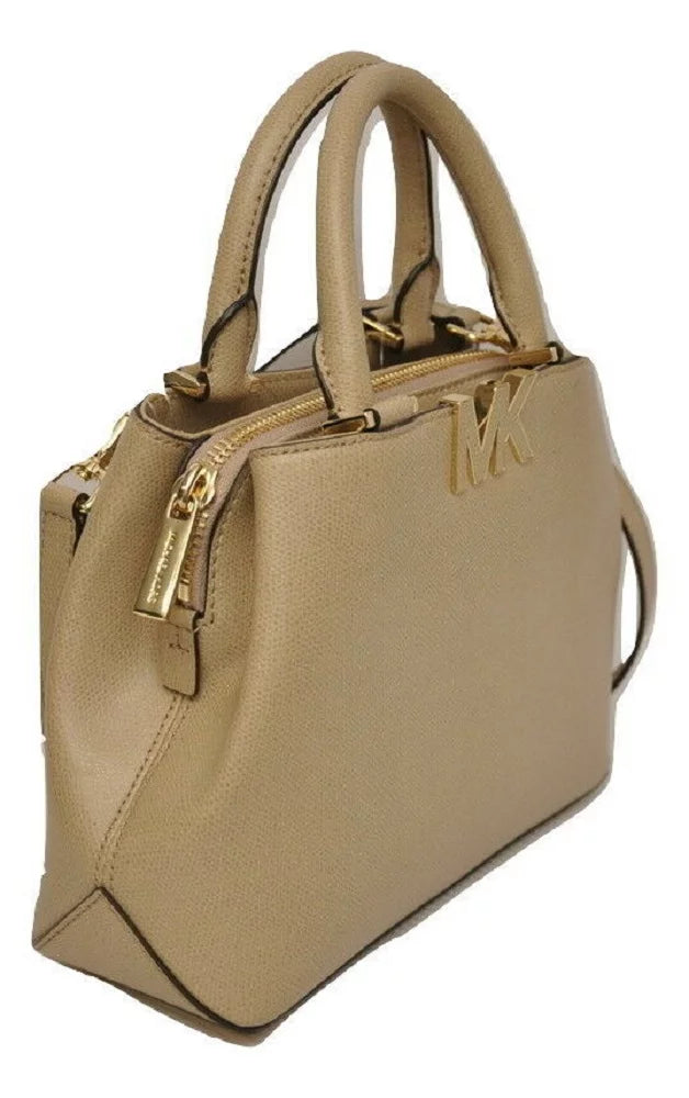 Handbag Logo Bisque Satchel Bag, Kors Small Michael Mk Florence
