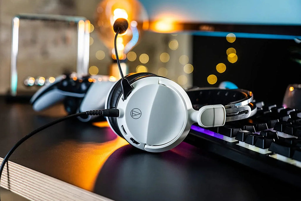 an Gaming with ATH-GL3WH 2 Wired Headset Closed-Back Audio Epic Protect White/Black Year - (2022) by Coverage Additional Technica