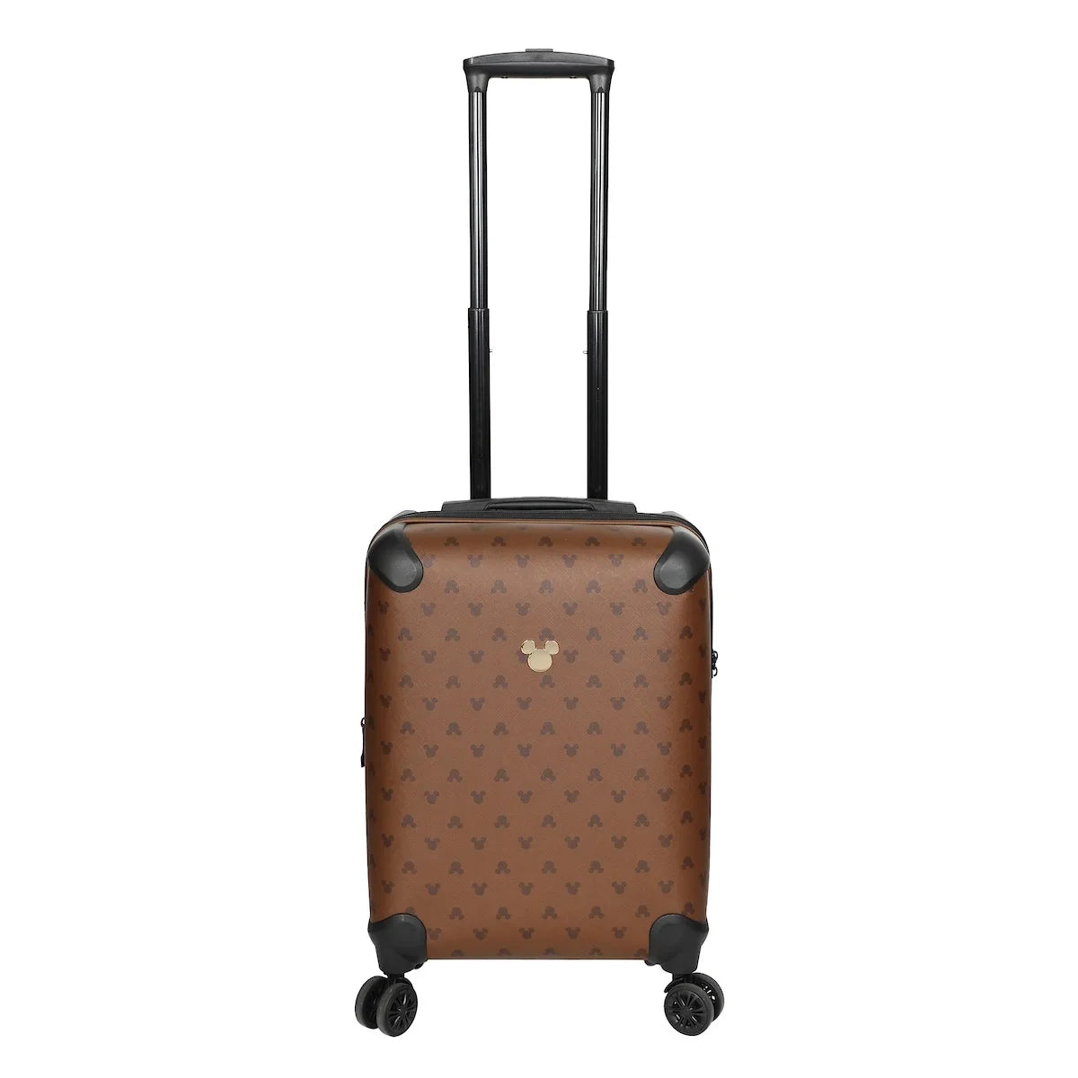 Ears 22” Disney Mouse Mickey Luggage Brown Rolling