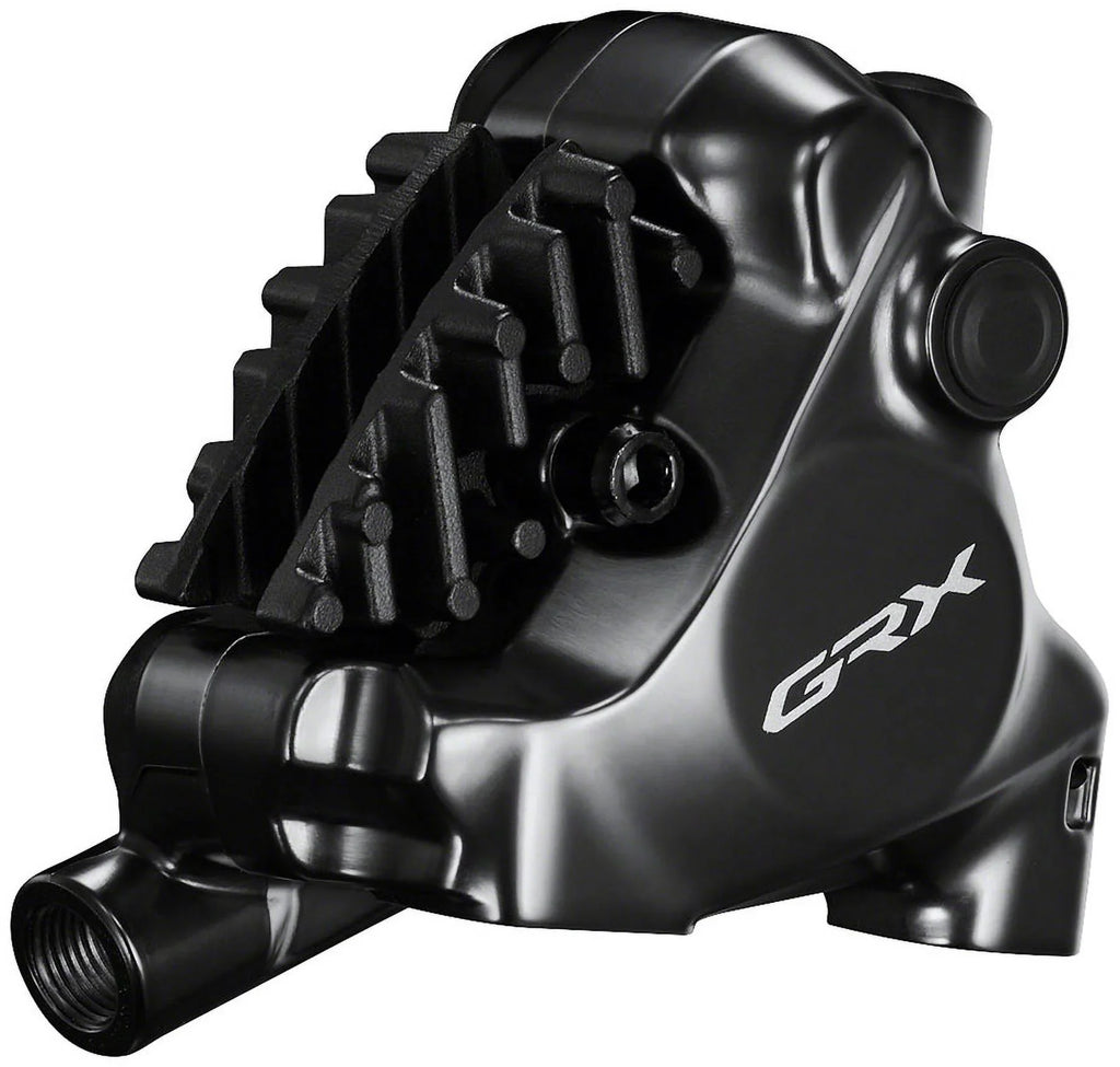 BR-RX820 Front, Shimano Brake for (Assembled Disc - Caliper for 140/160mm Flat-Mount, Rotor Hydraulic GRX W/Bracket