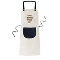 Bib Pocket Fashion Twice Cotton Adjustable Kitchen Once Apron Bitten Deco BBQ Pinafore Shy Linen Art