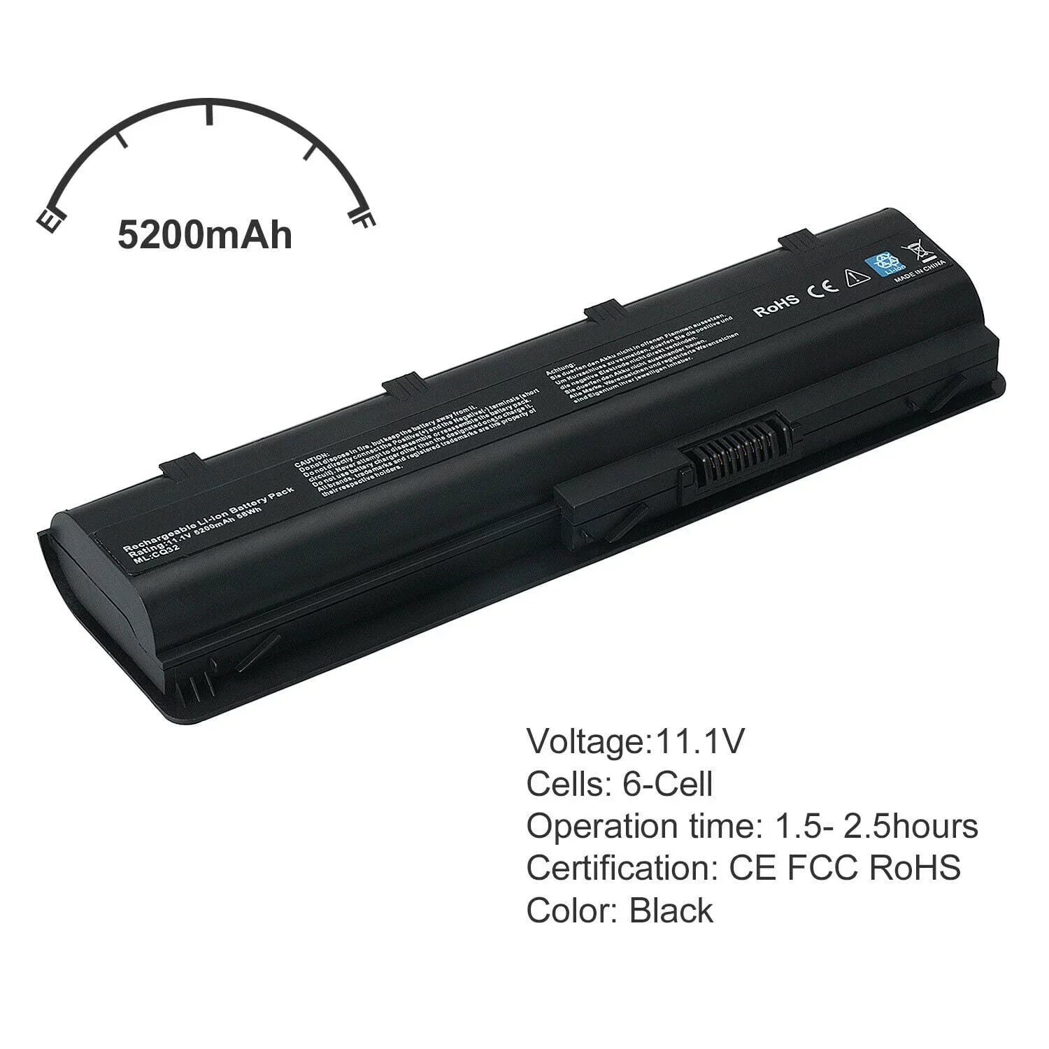 CQ58-D01SO CQ58-D01SQ CQ58-D01SA CQ58-D01SL COMPAQ CQ58-D01SP HP for Battery