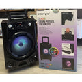 Rechargeable Lights Home Input Outdoor LED Microphone Bluetooth USB Tailgate Speaker
